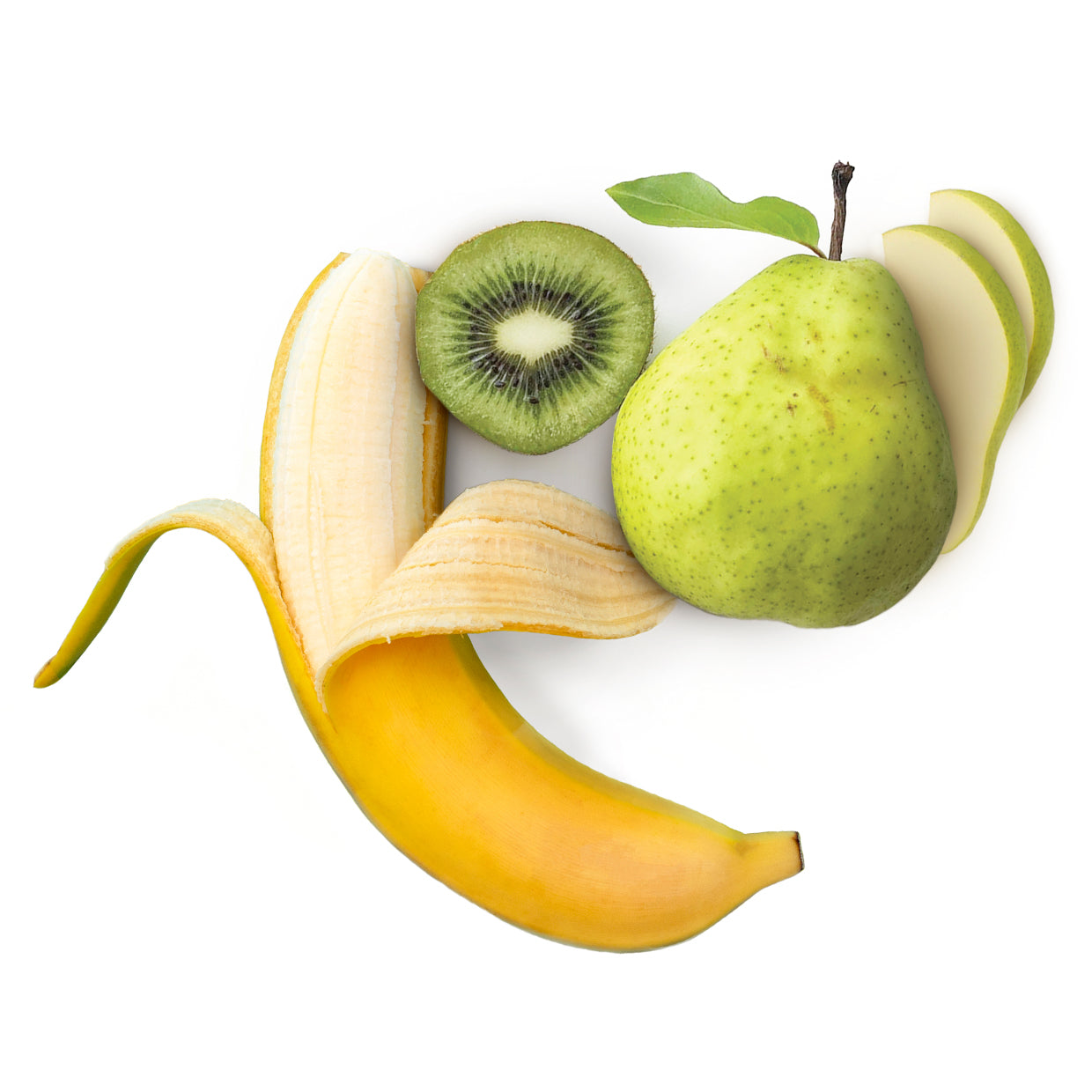 Pear, Banana & Kiwifruit Puree