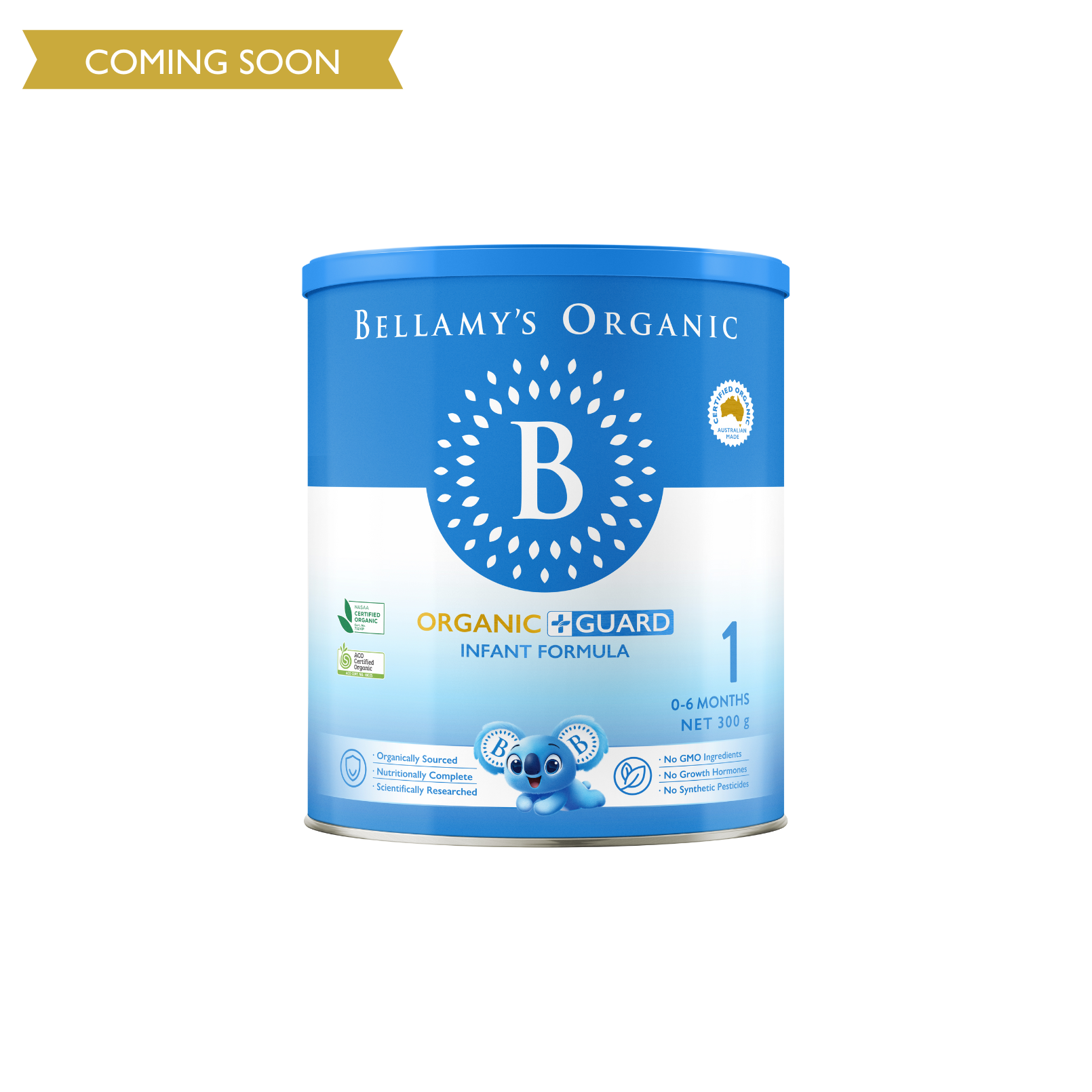 赤ちゃん安全のBellamysベラミーズ・オーガニック牛ミルク3缶 赤ちゃん安全のBellamysベラミーズ・オーガニック牛ミルク3缶