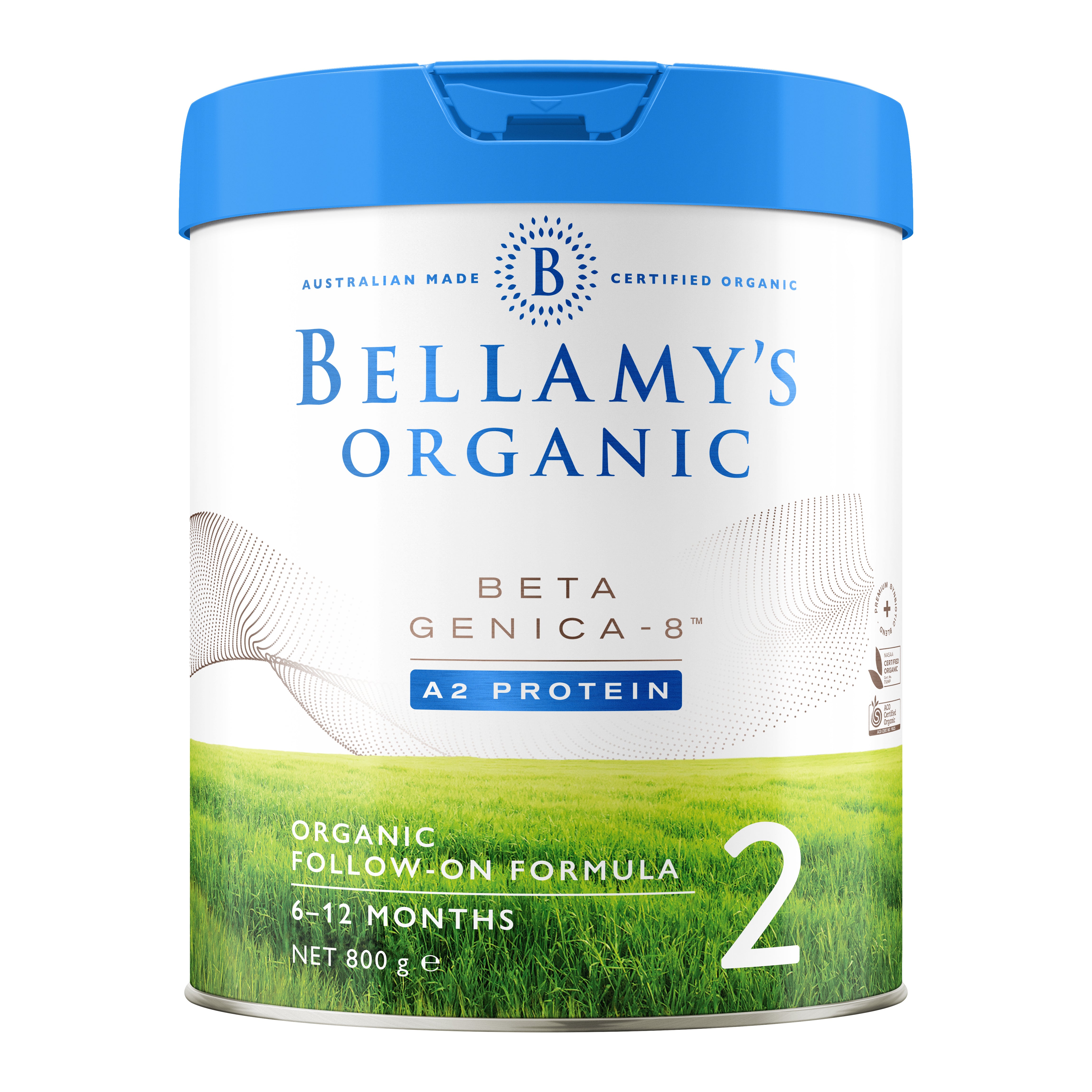 Bellamy's Organic Beta Genica-8™ Step2 Buy Bellamy's Beta Genica-8 Step 2 Follow-On Formula 800g