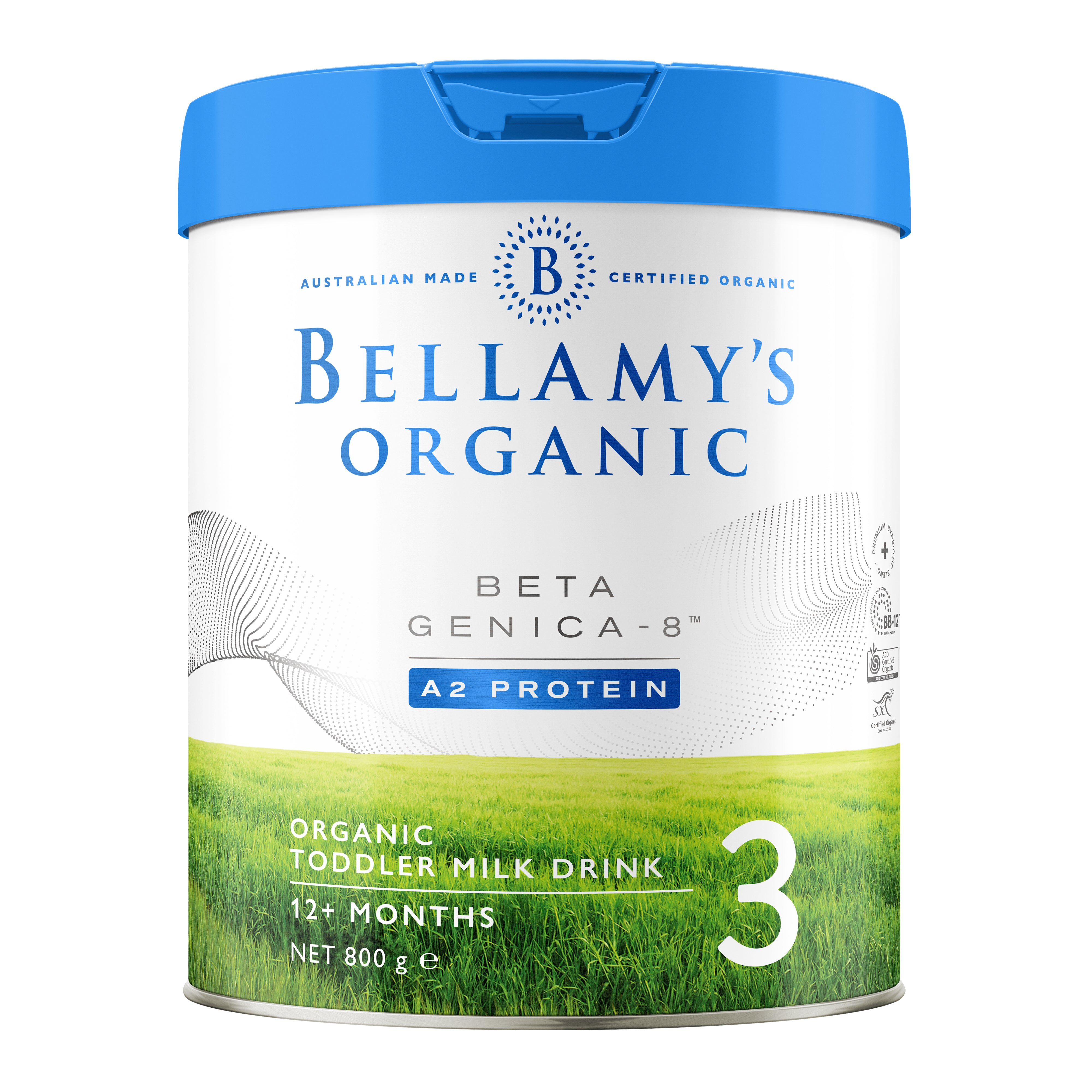 Bellamy’s 3 Organic Toddler Milk Beta Genica-8™ Step 3 Toddler Milk – Bellamy's Organic