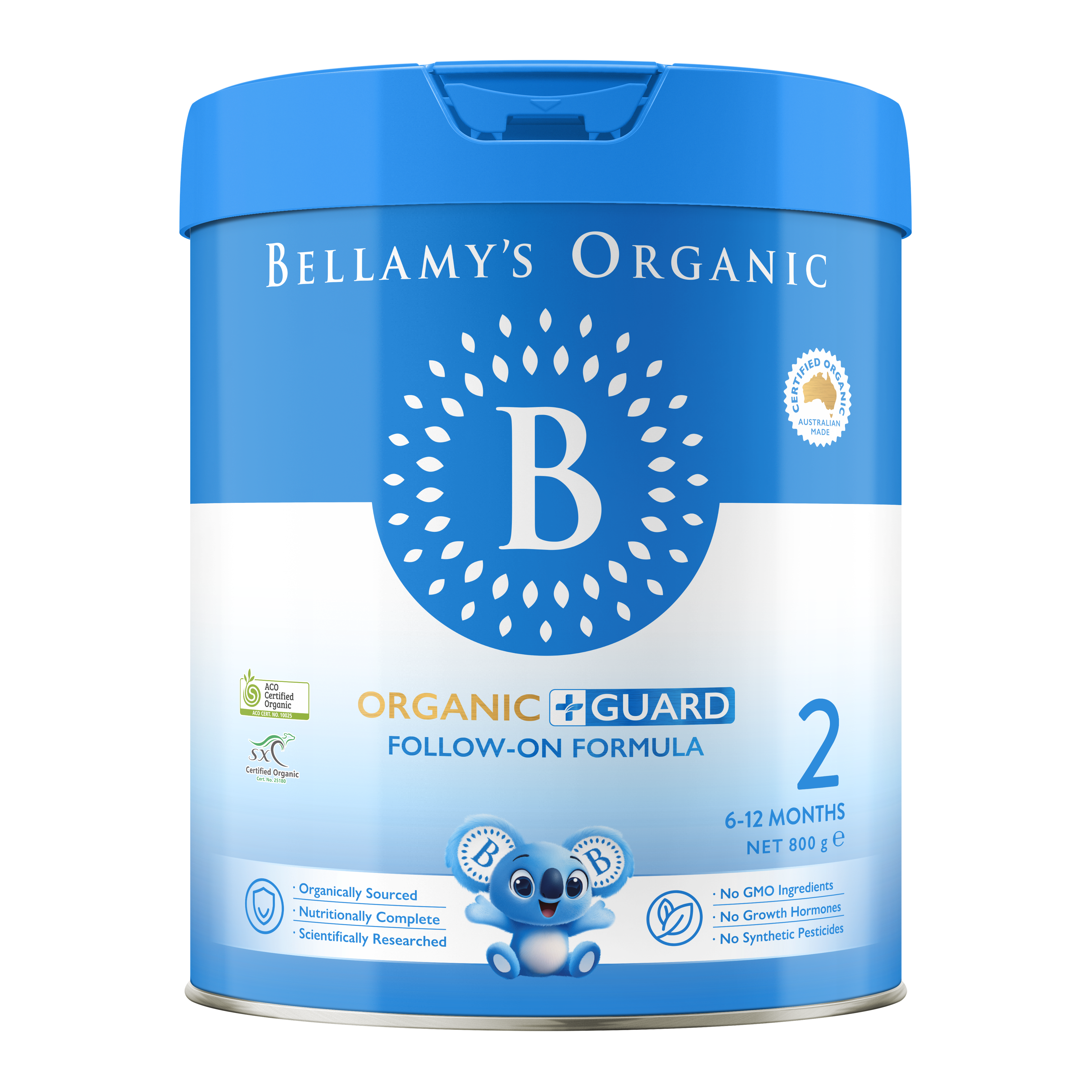 Guard Step 2 Follow-On Formula - 800g tin – Bellamy's Organic