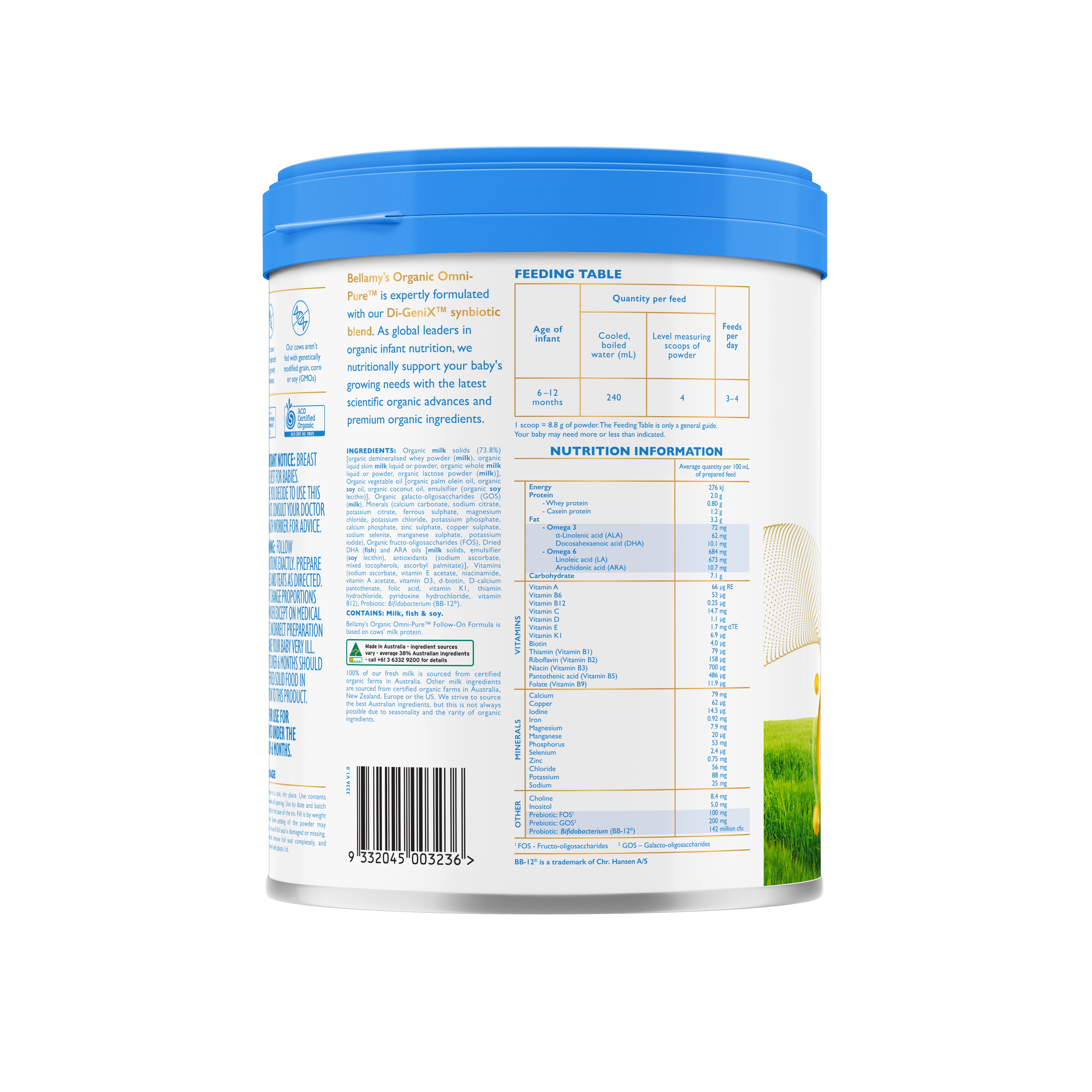 Omni-Pure Step 2 Follow-On Formula – Bellamy's Organic