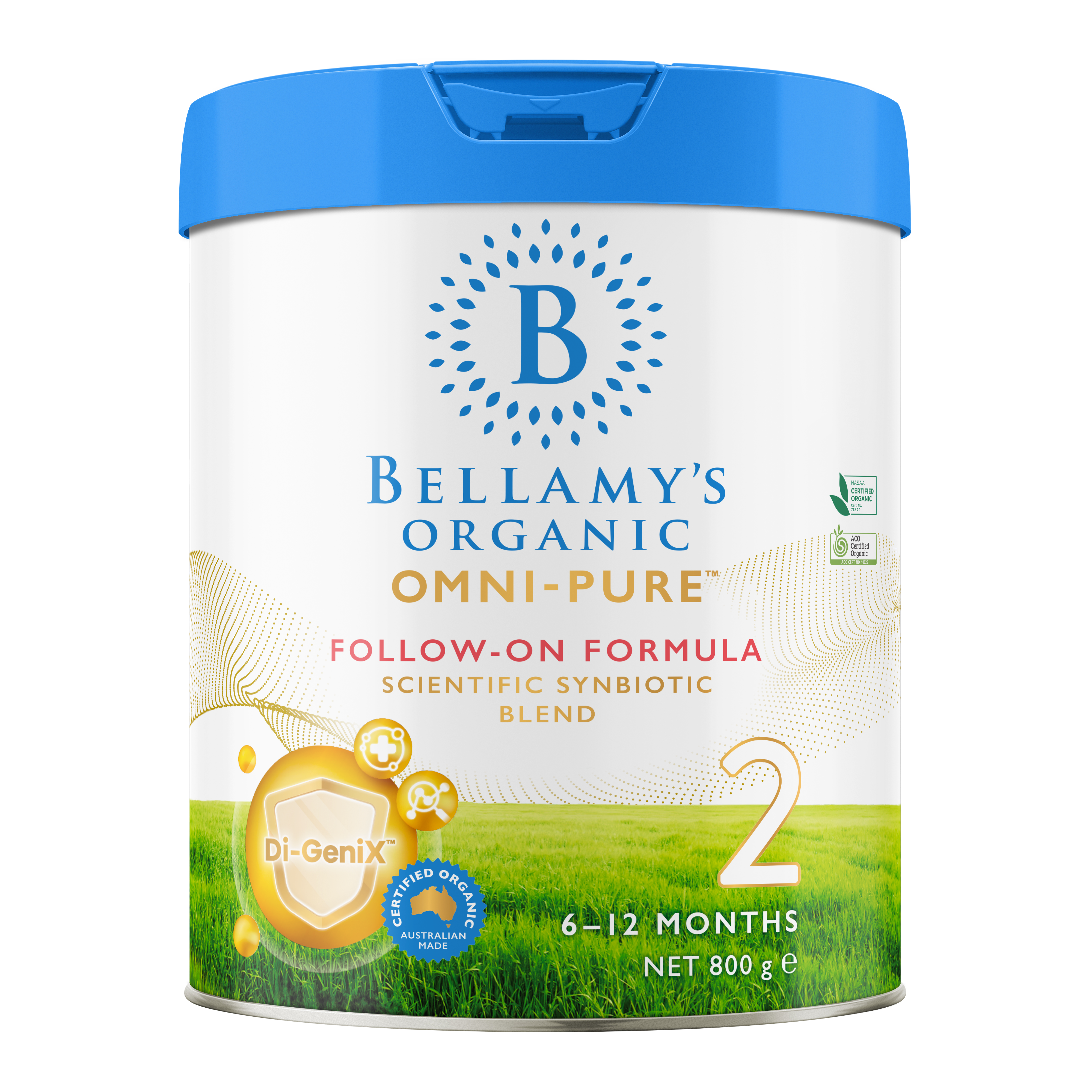 Bellamy's Organic Infant Formula 2缶セット Bellamy's（ベラミーズ）オーガニック粉ミルク ステップ2（6～12カ月