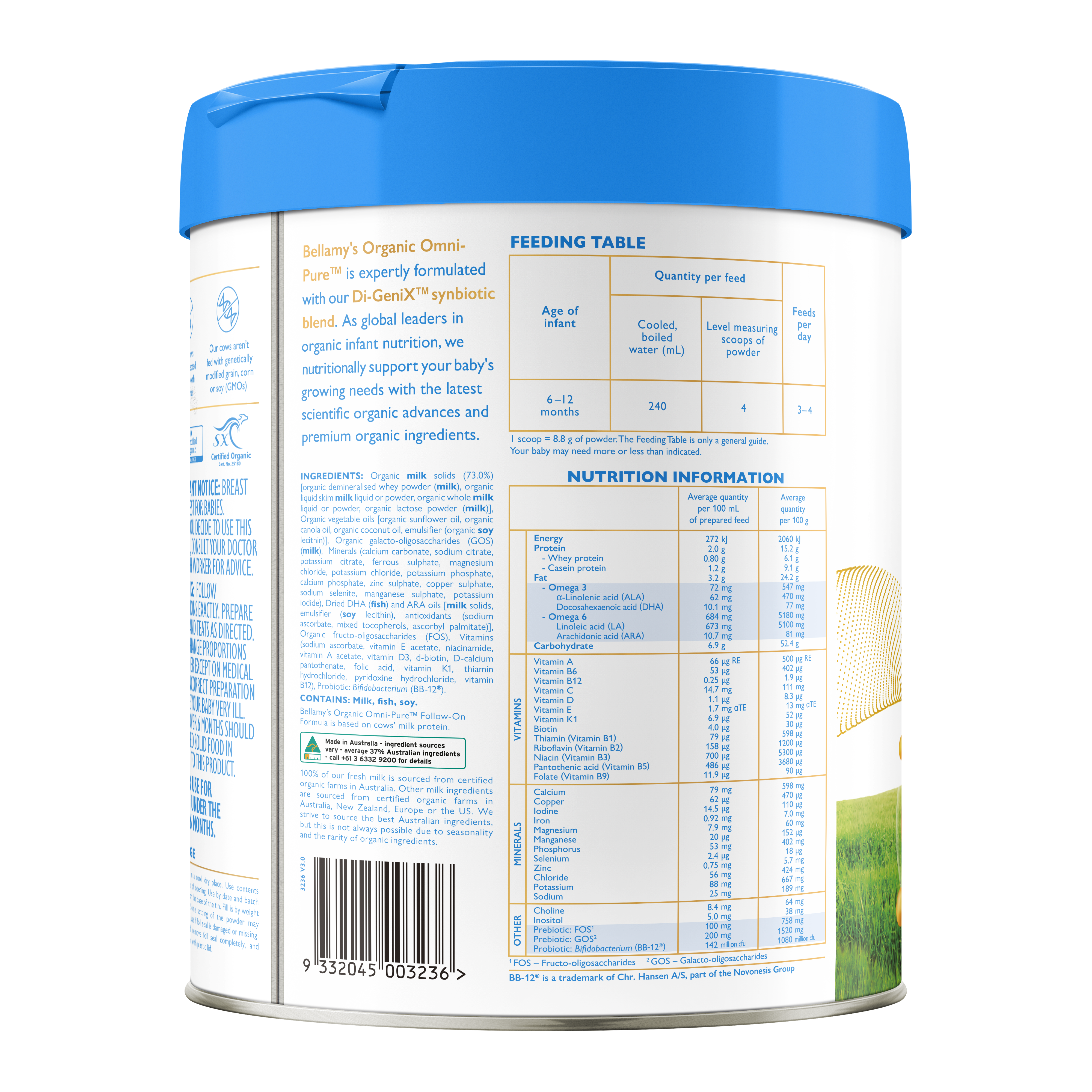 Omni-Pure Step 2 Follow-On Formula – Bellamy's Organic