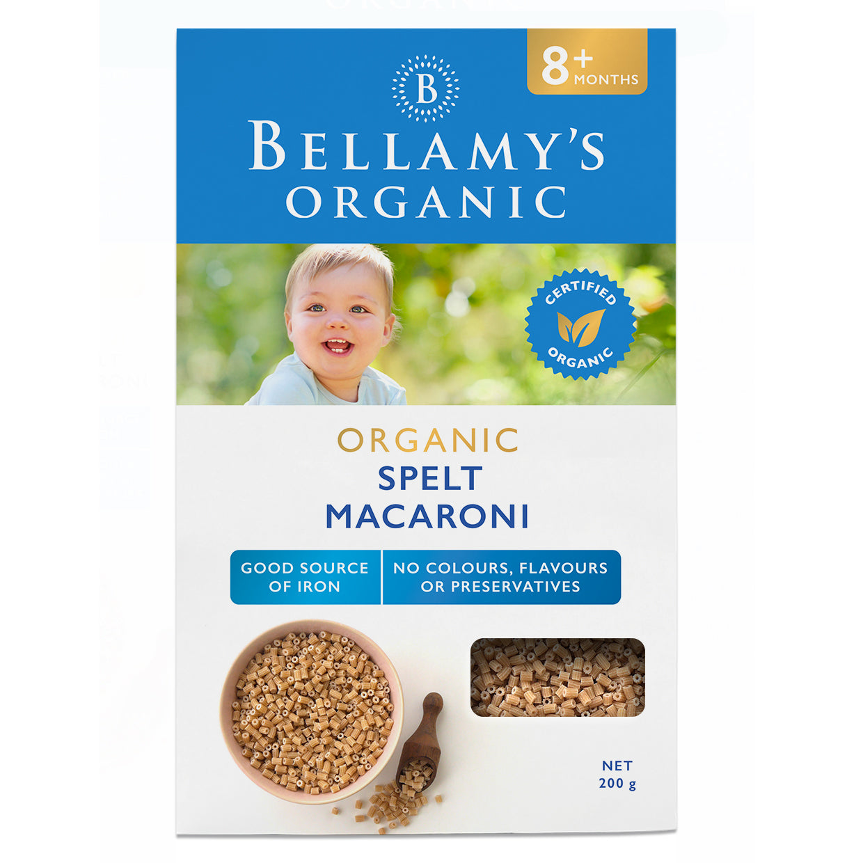 Bellamy's organic vegie sales pasta alphabets