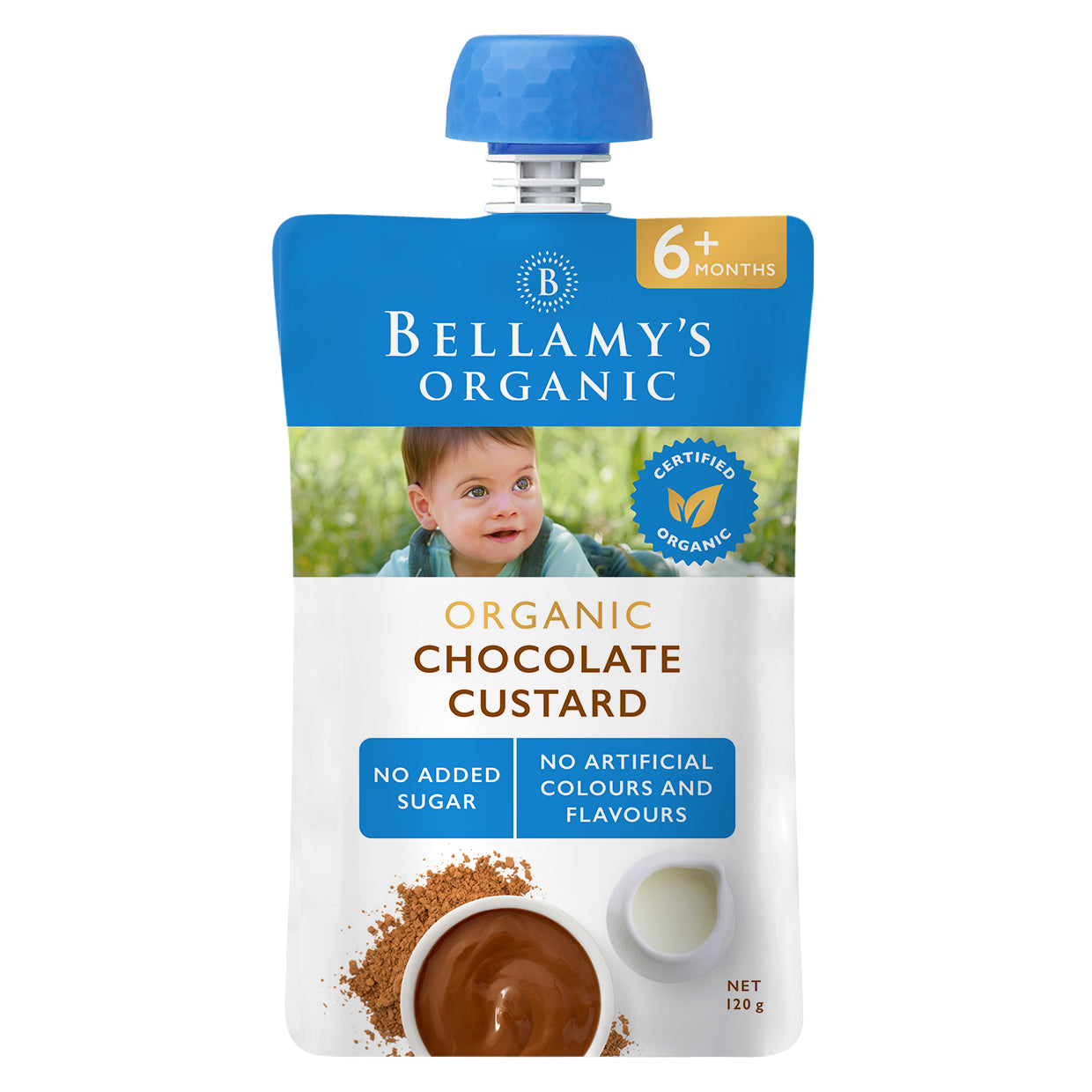 Chocolate Custard Recipe for Kids – Bellamy's Organic – Bellamy's